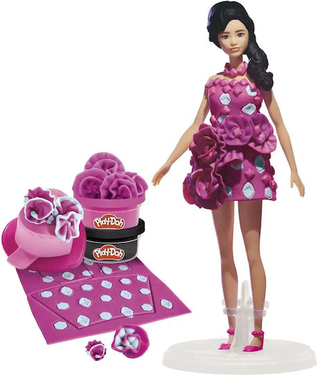 Hasbro Play-Doh Set Aluat De Modelare Plasticină Barbie Cu 2 Culori Pentru 5+ Ani