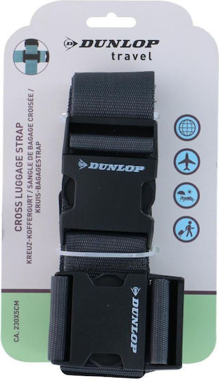 Dunlop Luggage Strap Grey 2 Pieces