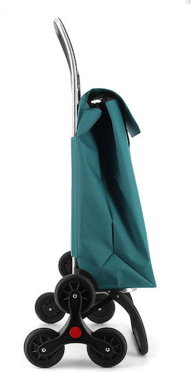 Stoff Einkaufswagen Klappbar 46.5x8x113cm