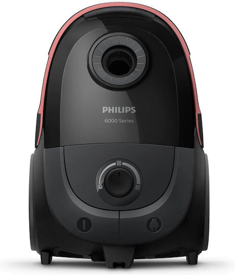 Nilfisk 107421177 Ηλεκτρική Σκούπα 900W με Κάδο 2lt Μαύρη