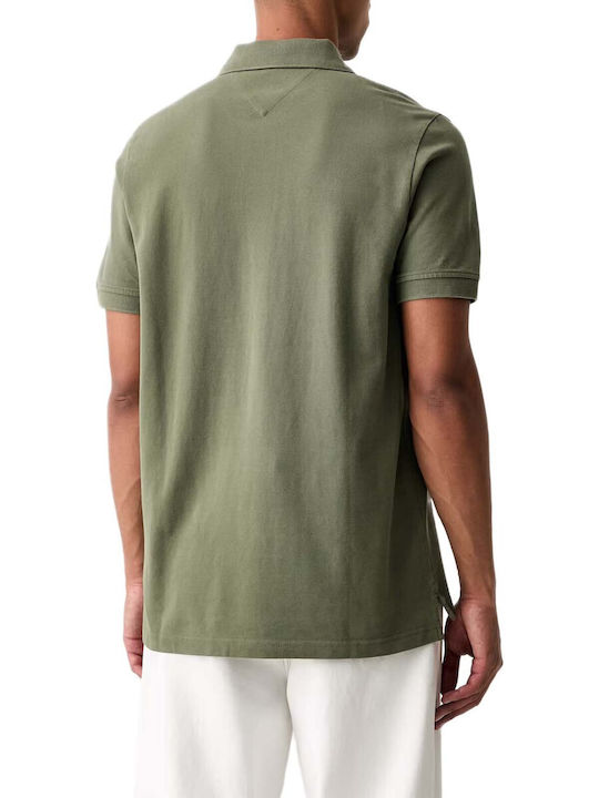 Tommy Hilfiger Polo Μπλούζα Λαδί