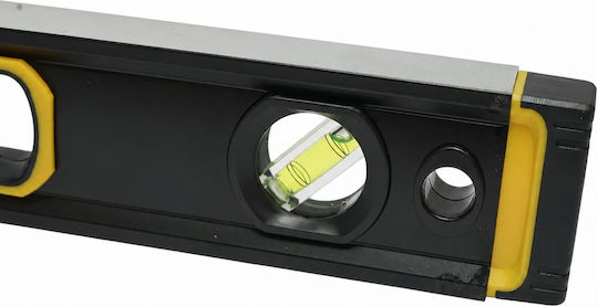 Crownman Wasserwaage Aluminium Magnetisch 80cm mit 3 Niveaumessern