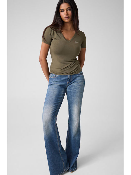 Guess T-Shirt Olive Green
