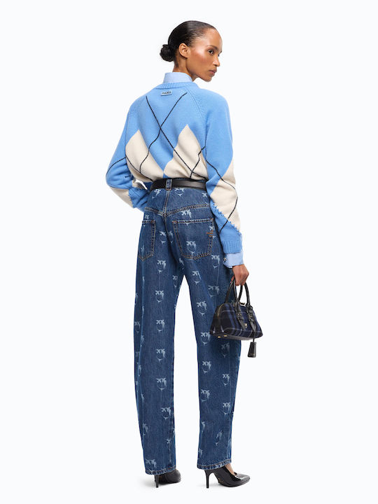 Women's Woolen Light Blue Sweater