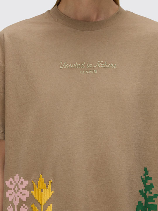 Bluza Damă Bumbac Maro