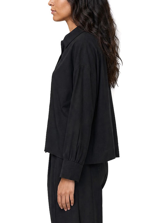 Long Sleeve Women's Shirt Black