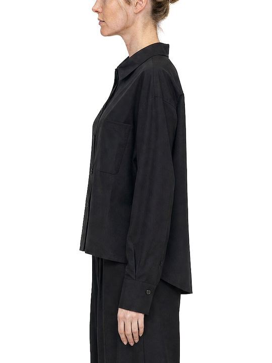 Long Sleeve Women's Shirt Black
