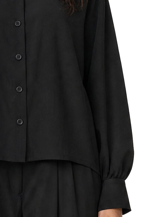 Long Sleeve Women's Shirt Black