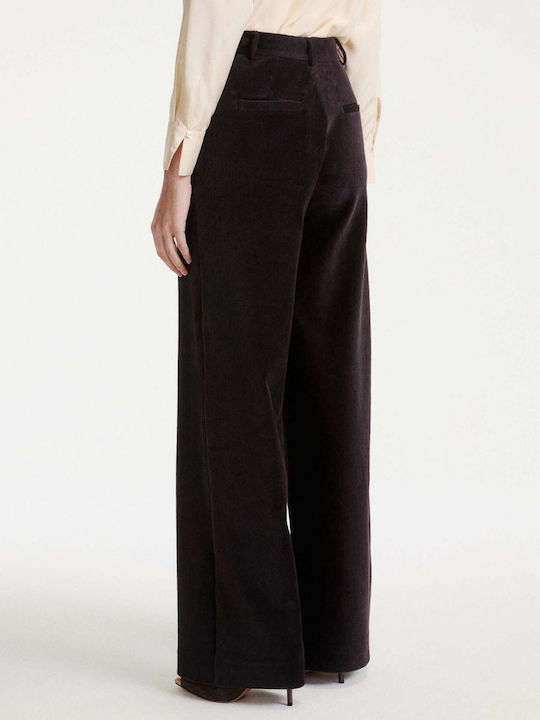 Women's Corduroy Brown Trousers
