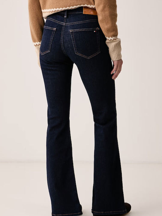 Damen Jeans Hosen Mit Rissen Mid Rise In Bootcut Passform