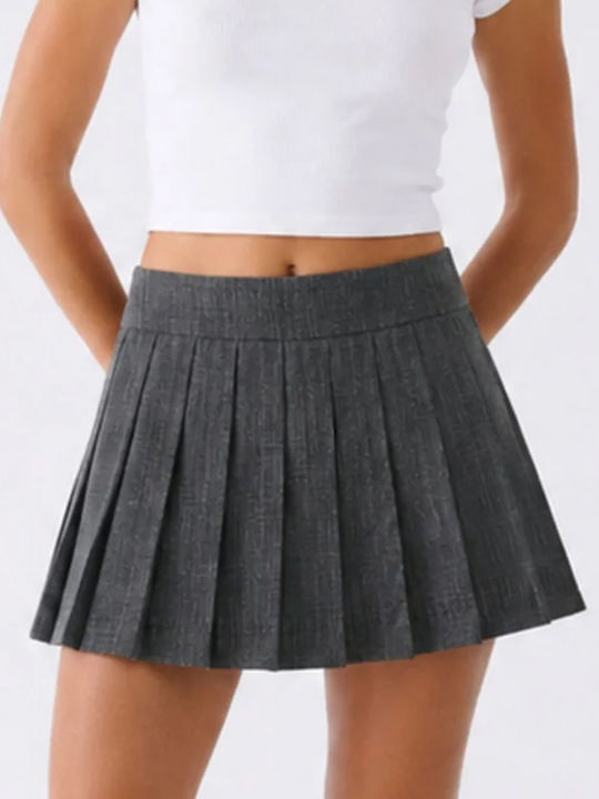 Only Skorts gri închis melanj