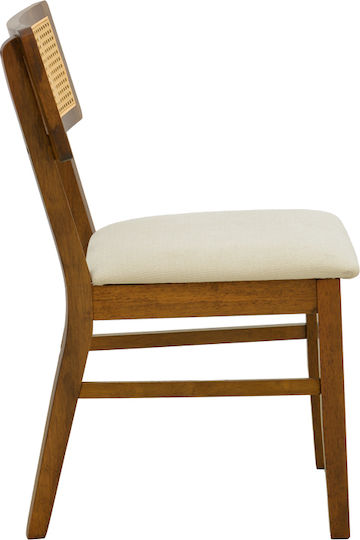 Raffles Столове за Трапезария Дървени Орех 2 Бр 47x48x83.5см