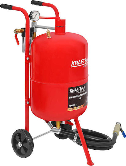 Пистолет за пясъкоструене 38l + Аксесоари Kd5854