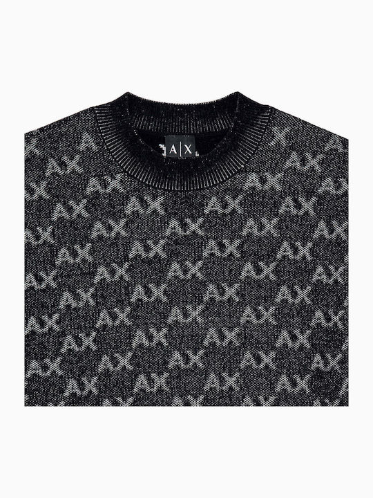 Armani Exchange Πουλόβερ Μαύρο