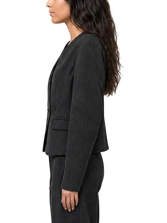 Moutaki Long Women's Blazer Grey