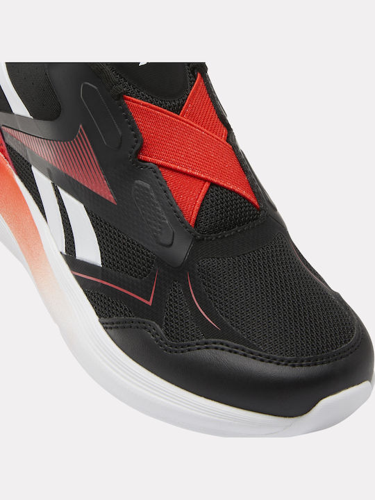 Rush Runner Kids Sports Shoes Running Slip-On Black