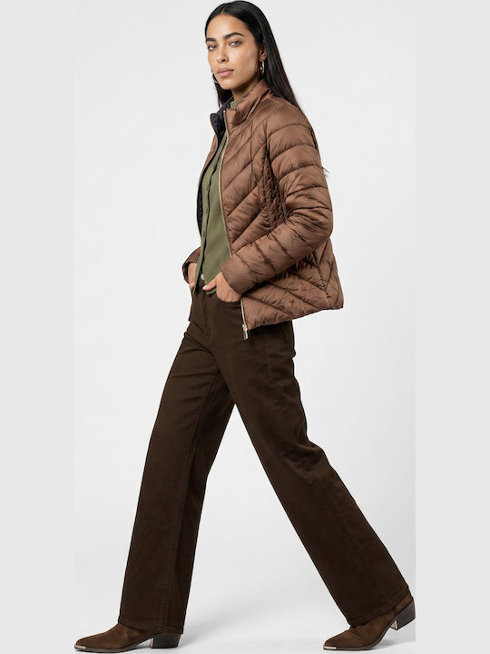 Damenjacke für Winter Braune