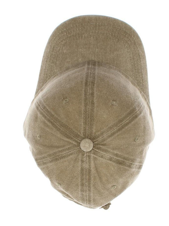 Șapcă pentru bărbați mărime unică ButicCochet bumbac design simplu bej Pal1753