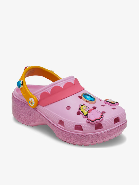 Crocs Classic Platform Clog Дамски Сабо Оранжеви