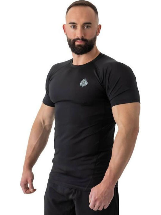 DBX Bushido Ανδρική Κοντομάνικη Μπλούζα για Jiu-Jitsu / MMA Μαύρη