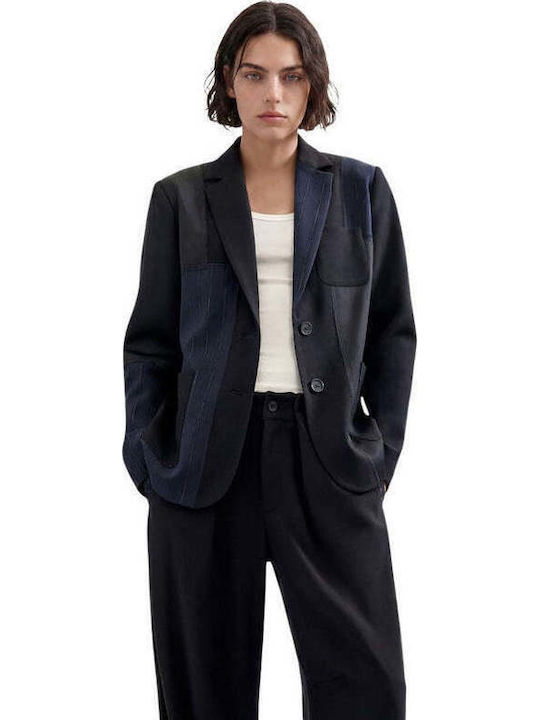 Desigual Langärmeliges Damenblazer Blau