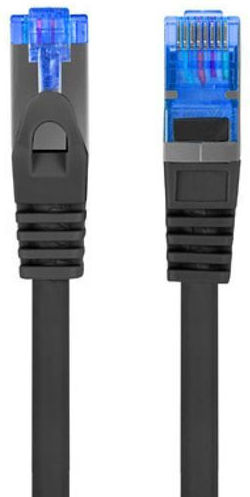 Lanberg S/FTP Cat.6a Gigabit Network Cable Ethernet 5m Black