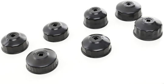 Kit pentru schimbul uleiului auto Kraft&dele Set de chei pentru filtre de ulei din 15 piese + Set de chei pentru dopuri de golire a uleiului din 6 piese