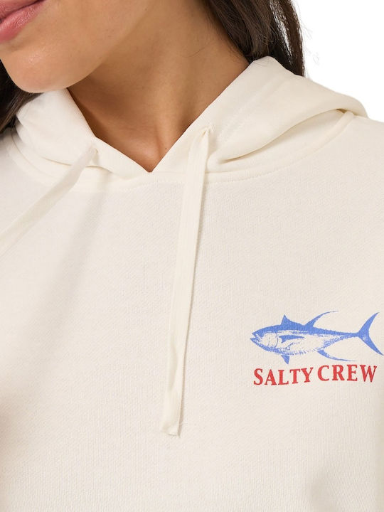 Women's Sweatshirt Hooded Off White