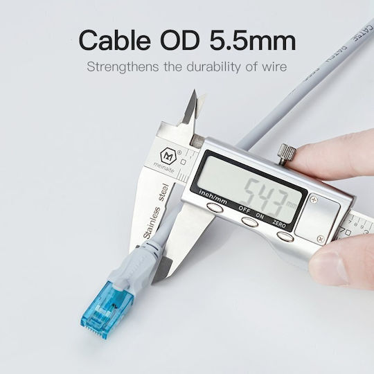 Vention U/UTP Cat.6 (Gigabit) Network Cable Ethernet 3m Blue