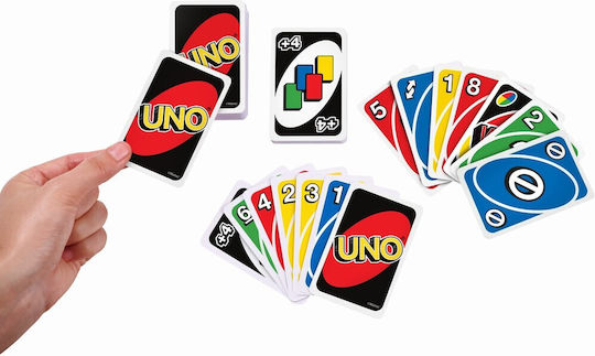 Joc de Societate Uno pentru 2-10 Jucători 7+ Ani W2085 (EN) Mattel