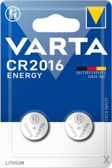 Varta Professional Electronics Batterien Lithium für Uhren CR2016 3V 2Stück