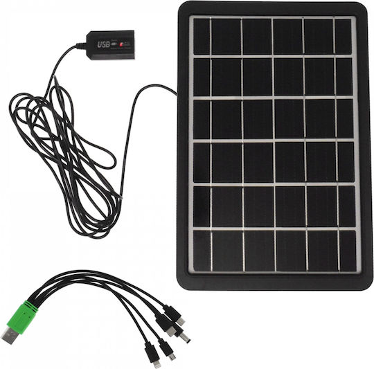GDPLUS GD-100 Слънчев Панел Зарядно 8W с USB Изход за Преносими Устройства (15909)