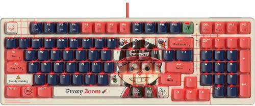 A4Tech Bloody AT98 Proxy Boom Tastatură de Gaming Optică 98% cu comutatoare Alpha Optical și iluminare RGB (Engleză SUA) Multicolor