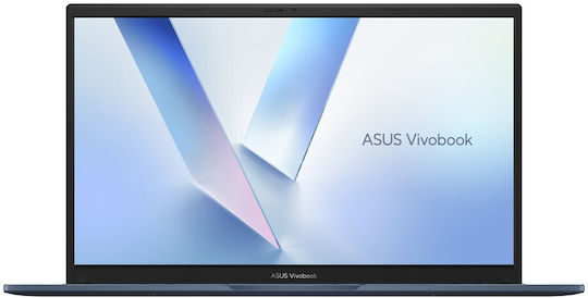Asus Vivobook 15 X1504MA 15.6" FHD Ecran Tactil (Core 5-320/8GB/256GB SSD/Fără Sistem De Operare) Albastru Quiet (Tastatură US)