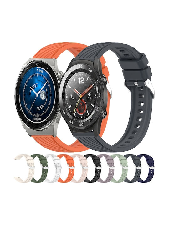 Huawei Gummi-Armband Weiß 20mm