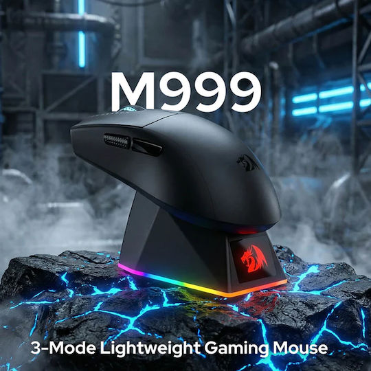 Redragon K1NG M999 ULT Gaming Ποντίκι 45000 DPI Μαύρο