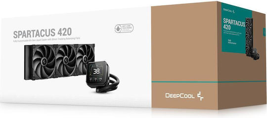 Deepcool Spartacus 420 Υδρόψυξη AIO CPU με 3 Ανεμιστήρες 120mm