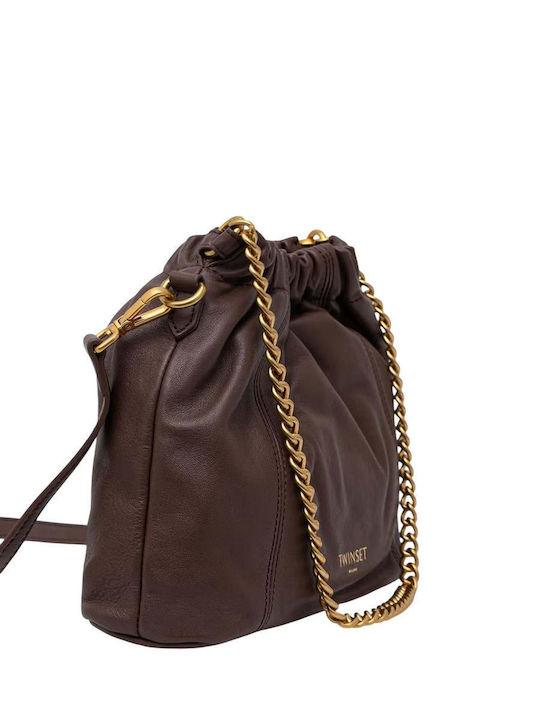 Leder Damen Beutel Braun