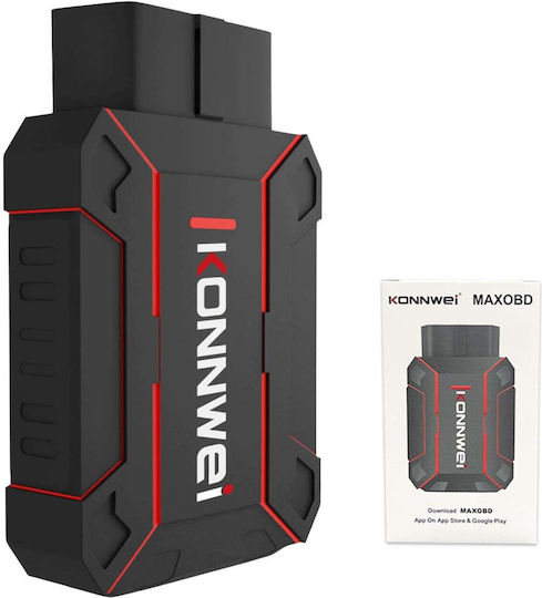 Konnwei Διαγνωστικό Αυτοκινήτου OBD 2 με Bluetooth
