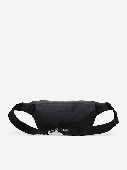 Leder Gürteltasche Schwarz