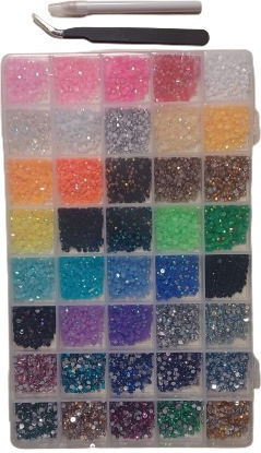 Bedazzler Kit mit 40000 Strass 3mm