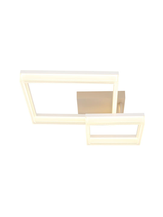 Globo Lighting Luminiță De Tavan Montată Bej Cu LED Integrat