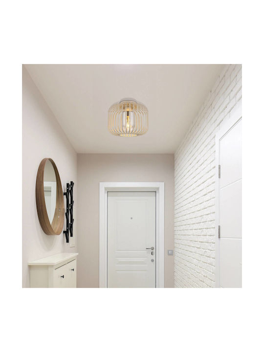 Globo Lighting Πλαφονιέρα Οροφής Μπεζ