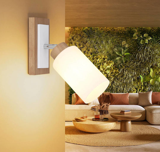 Globo Lighting Μονό Σποτ σε Καφέ Χρώμα