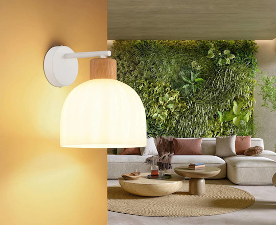 Globo Lighting Φωτιστικό Τοίχου Λευκό