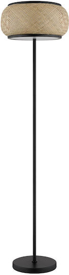 Globo Lighting Φωτιστικό Δαπέδου Μαύρο