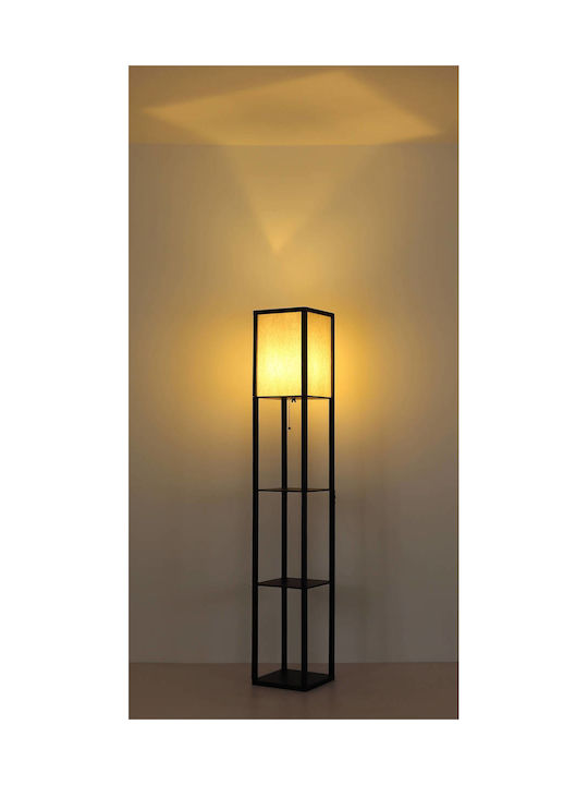 Globo Lighting Подова лампа Черна