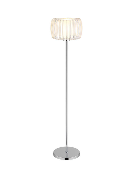 Globo Lighting Floor Lamp Silver