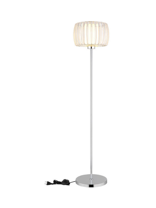 Globo Lighting Floor Lamp Silver