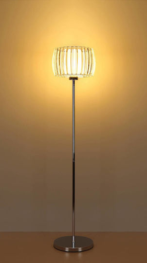 Globo Lighting Lampadar de Podea Argintiu